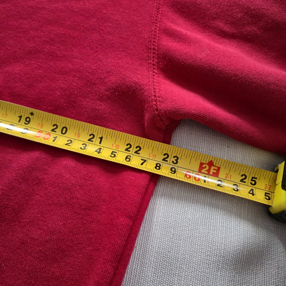 Vintage Banff Canada Red Plaid Applique Hoodie - XL, Retro Y2K - Picture 15 of 17